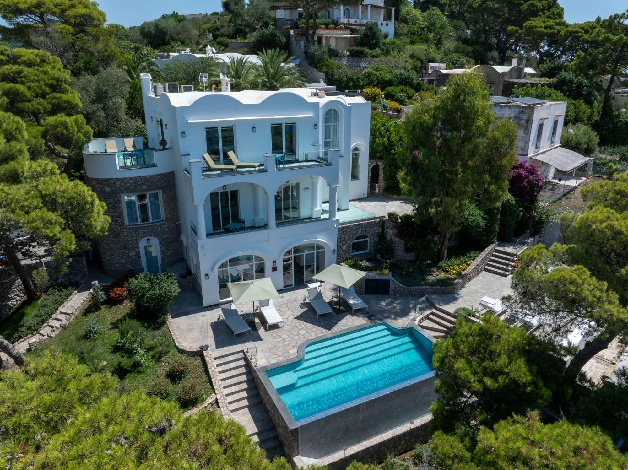 Villa L'Ara Capri Exterior foto