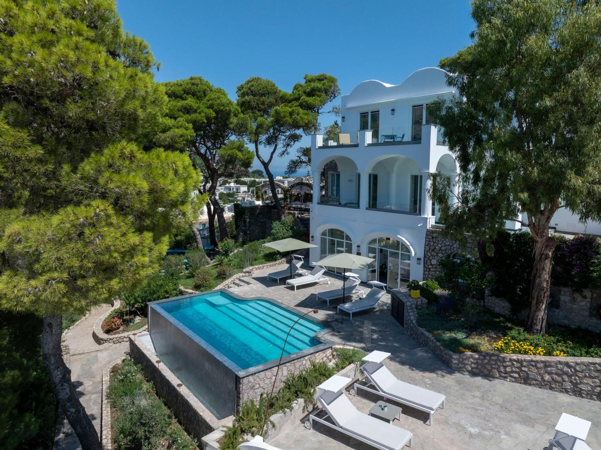 Villa L'Ara Capri Exterior foto